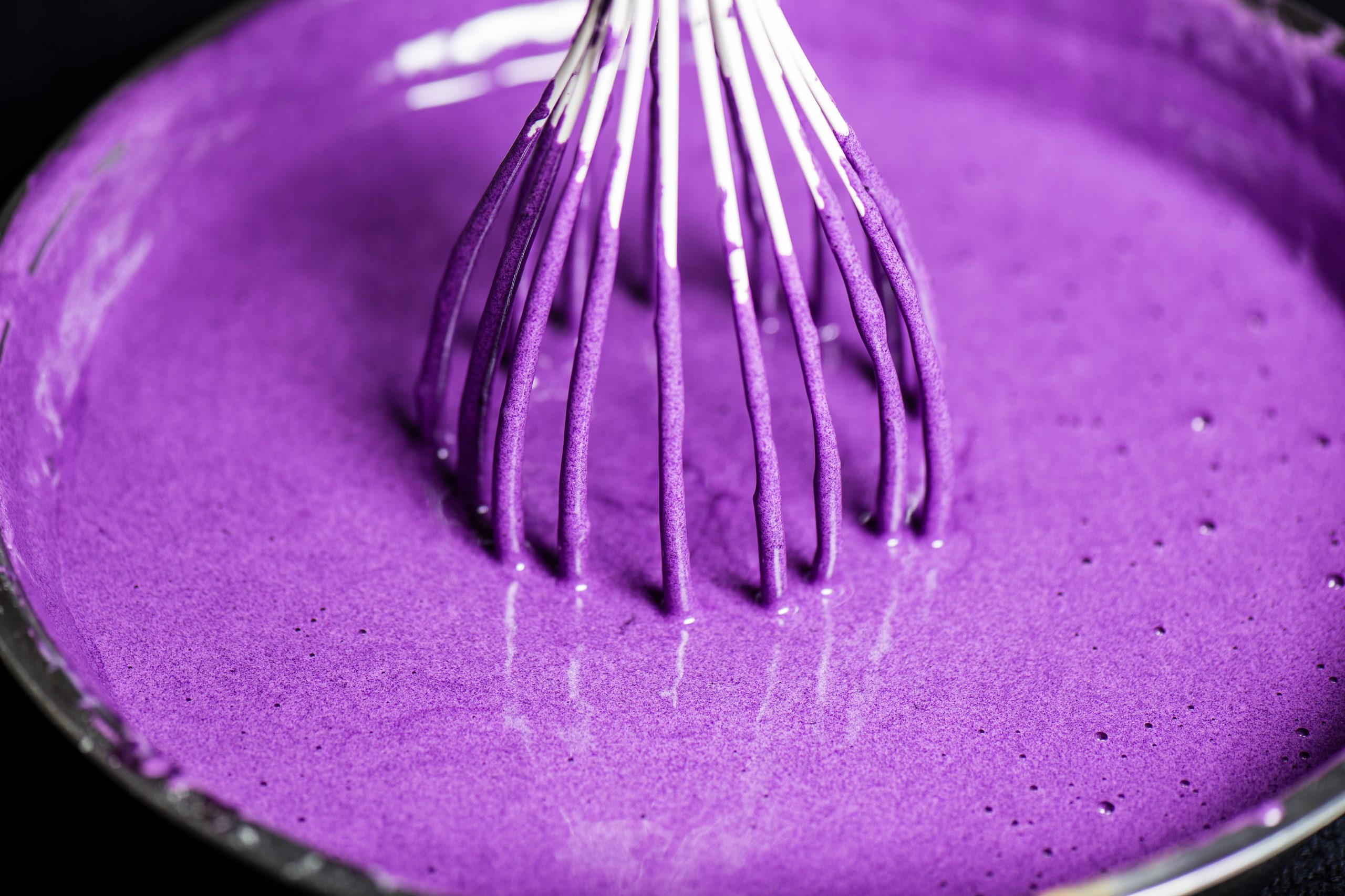 Ube Cake Batter