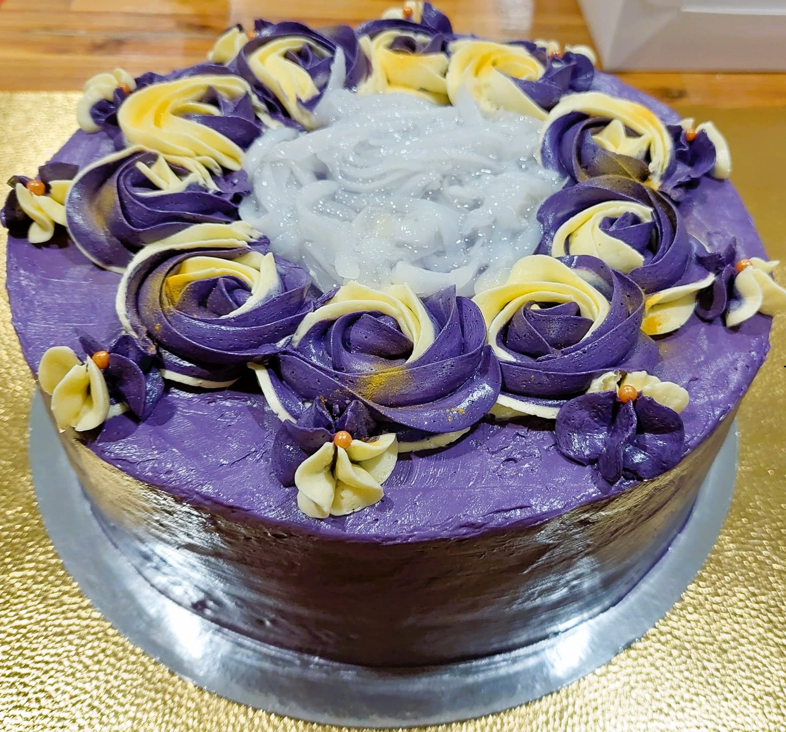 Ube Macapuno Cake
