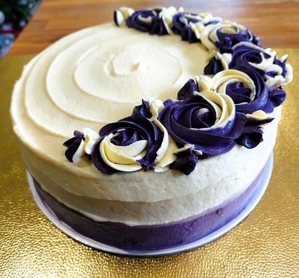 Ube Cream Cake Mango Hill