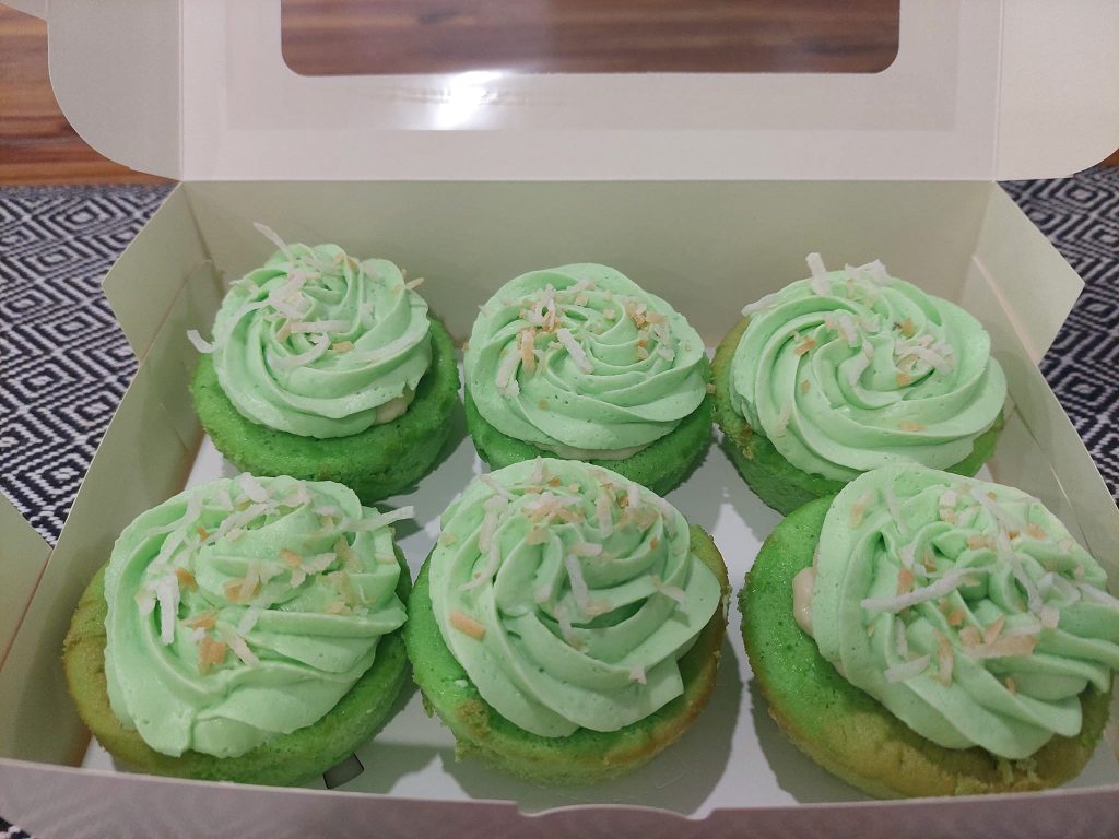 Buko Pandan Cupcakes Mango Hill